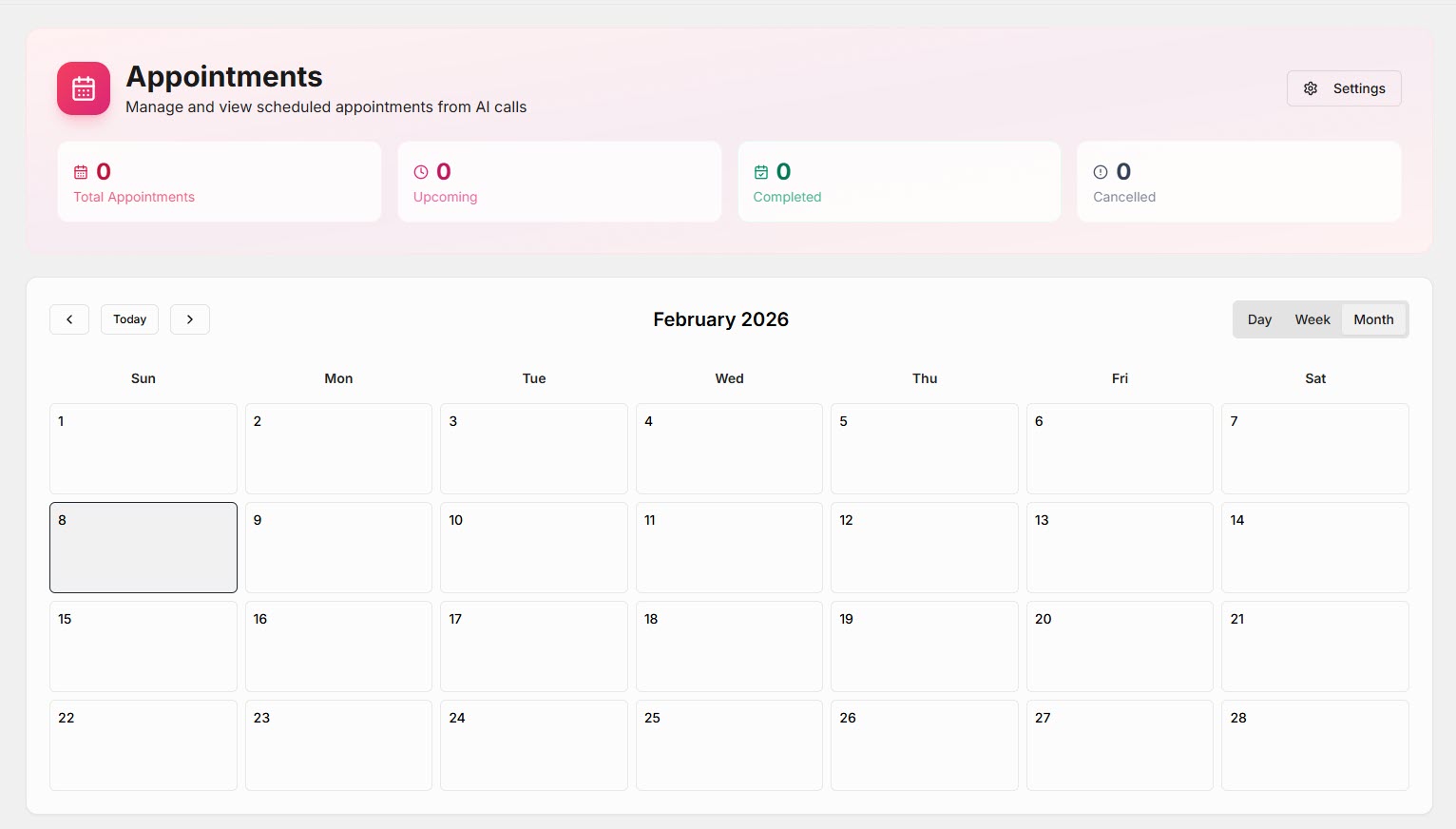 VoxPria AI Appointment