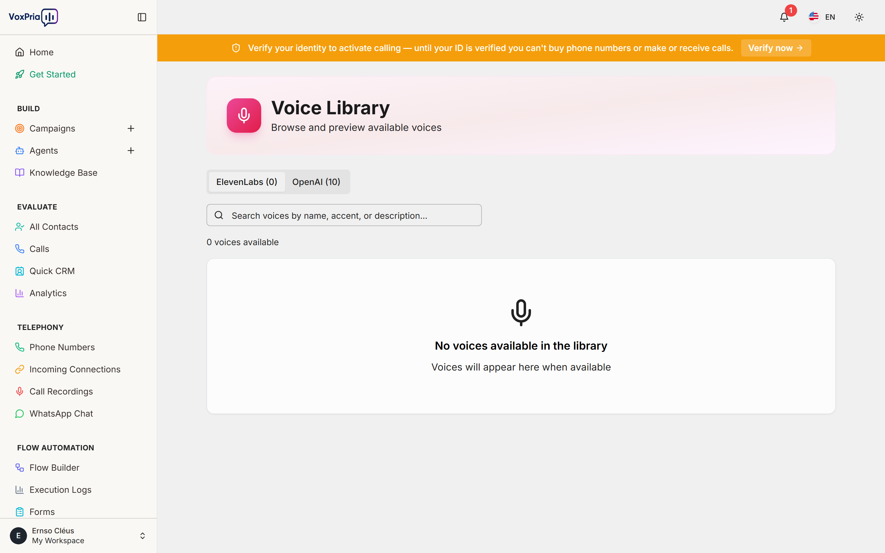 VoxPria Voice Library
